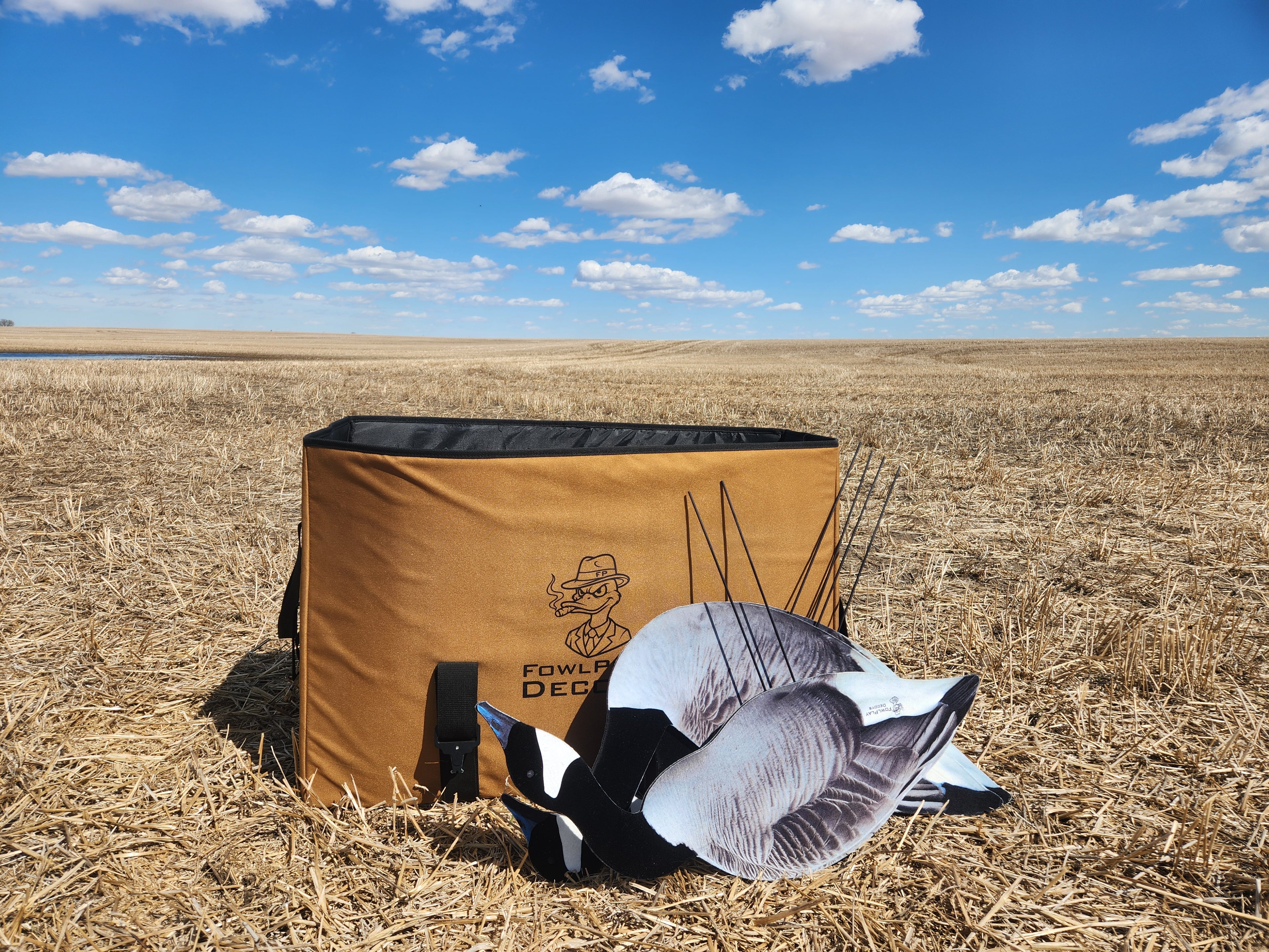 The BodyBag - heavy duty silhouette decoy transport and storage bag