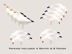 FowlPlay Decoys Snow Goose Silhouette Decoys package quantity